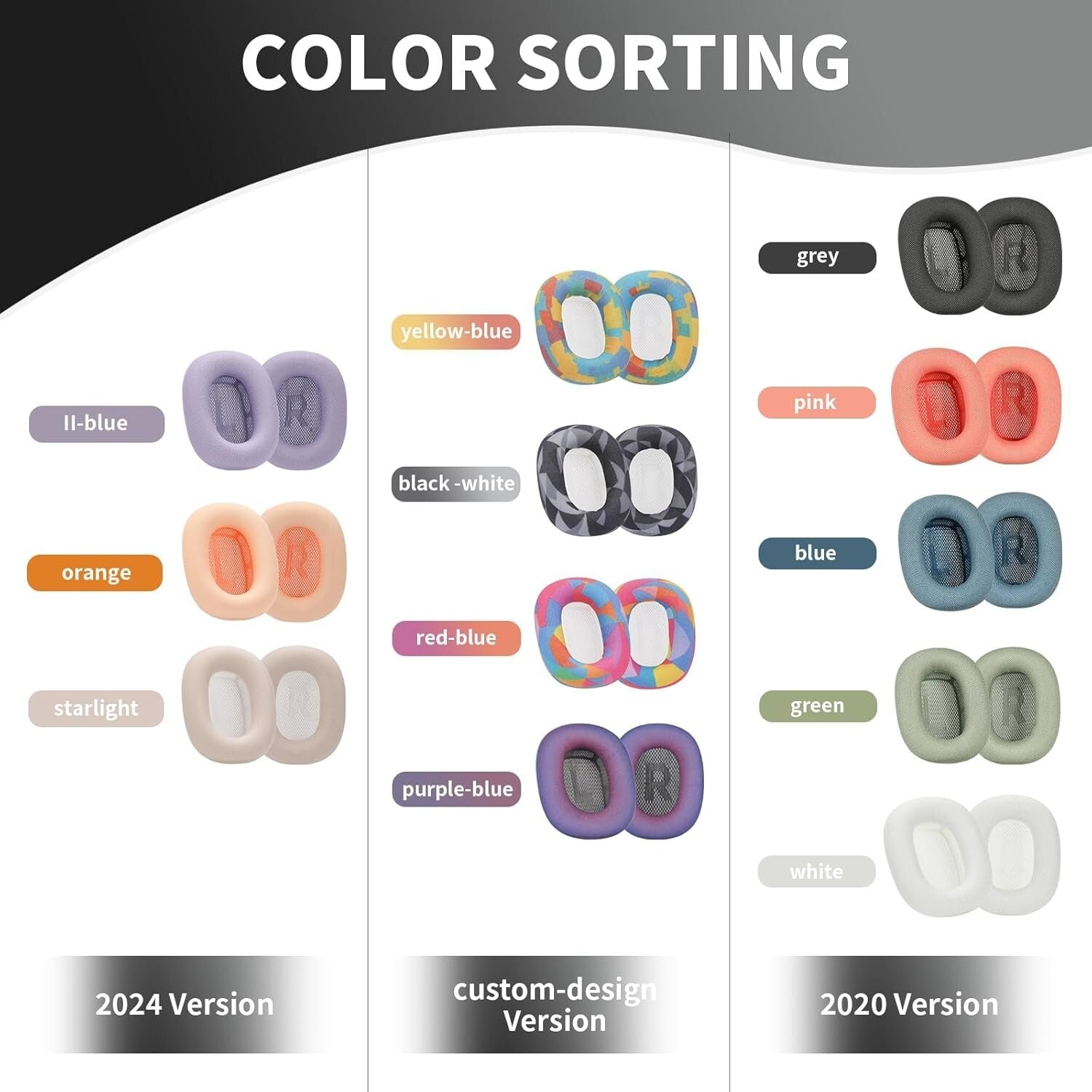 Enhanced Comfort Magnetic Earpads for AirPods Max - Noise Isolation & Breathable