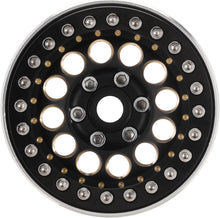 Load image into Gallery viewer, Super Heavy 1.9" Beadlock Wheel Rim in Brass-Aluminum Mix for 1/10 RC Crawlers