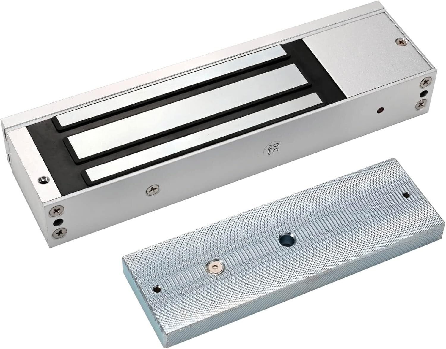 Elegant 500KG Electromagnetic Lock with Armature Plate - Access Control Solution