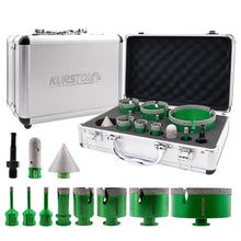 Load image into Gallery viewer, Complete Diamond Core Drill Set - Ideal for Marble, Granite, and Porcelain
