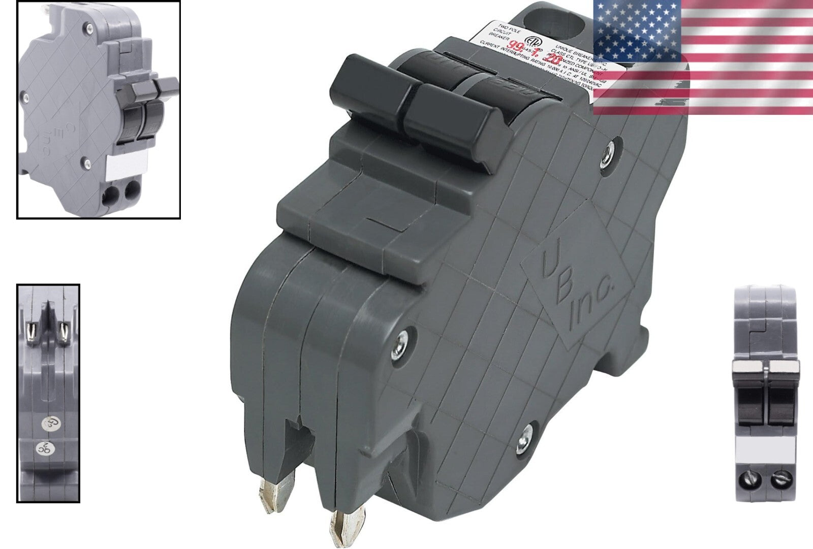20 Amp Thin Series Federal Pacific Stab-Lok Breaker for Safe Electrical Use