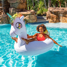 Load image into Gallery viewer, Durable 250 lb Capacity Motorized Unicorn Pool Float - Fun for Adults
