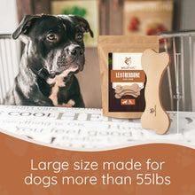 Load image into Gallery viewer, Durable Chew Sticks - Ethical Leather Dog Bones for Healthy Teeth - 3 Count