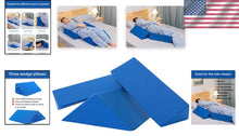 Load image into Gallery viewer, Adjustable Wedge Pillow Set: Perfect for Side Sleeping, Pregnancy, &amp; Medical Use