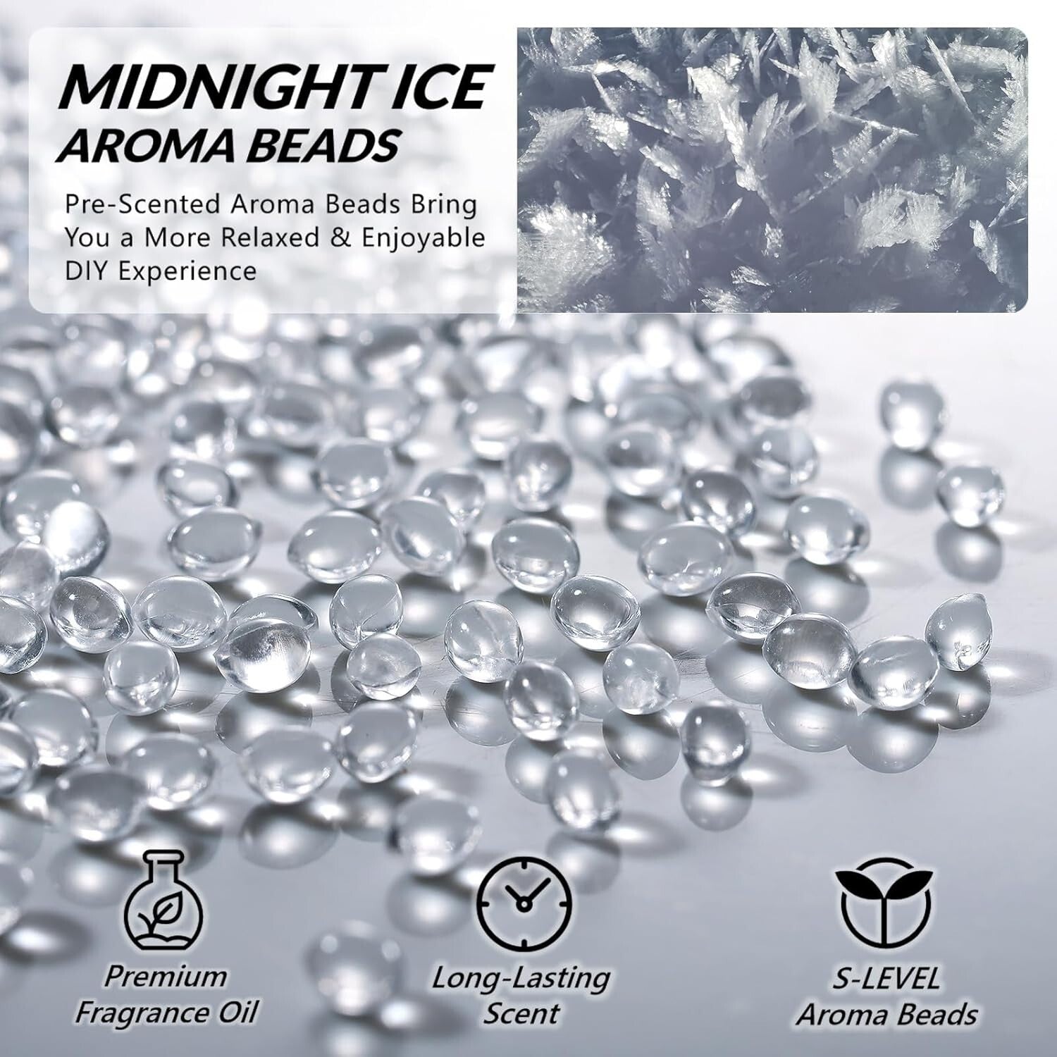 DIY Car Air Freshener Starter Kit with 1LB Scented Aroma Beads & Silicone Molds