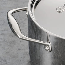 Load image into Gallery viewer, Versatile 3-Quart Stainless Steel Braiser with Lid - Oven-Safe &amp; Dishwasher-Safe
