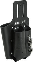 Load image into Gallery viewer, 3-Pocket Leather Tool Holder by Klein - Fits 2-Inch Belts with Knife Snap