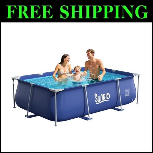 Lightweight and Weather-Resistant Above Ground Pool - Perfect for Gatherings