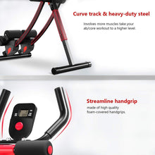 Load image into Gallery viewer, Professional Level Foldable Ab Equipment with Smart Monitor &amp; Resistance Bands
