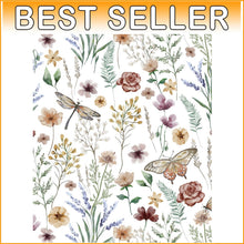 Load image into Gallery viewer, Stain-Resistant Floral Peel and Stick Wallpaper - 46.24sq.ft. Coverage