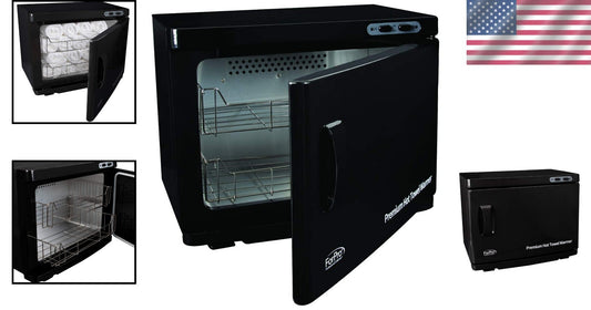 Extra Large Insulated Hot Towel Warmer with Rust-Resistant Stainless Steel Racks