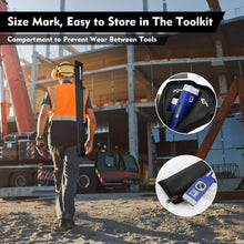 Load image into Gallery viewer, Precision 3-Piece Spirit Level Set with Magnetic Torpedo Level &amp; Carry Bag