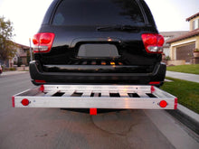 Load image into Gallery viewer, Heavy-Duty Rust-Resistant Hitch Cargo Carrier - 48" x 21" for Safe Transport