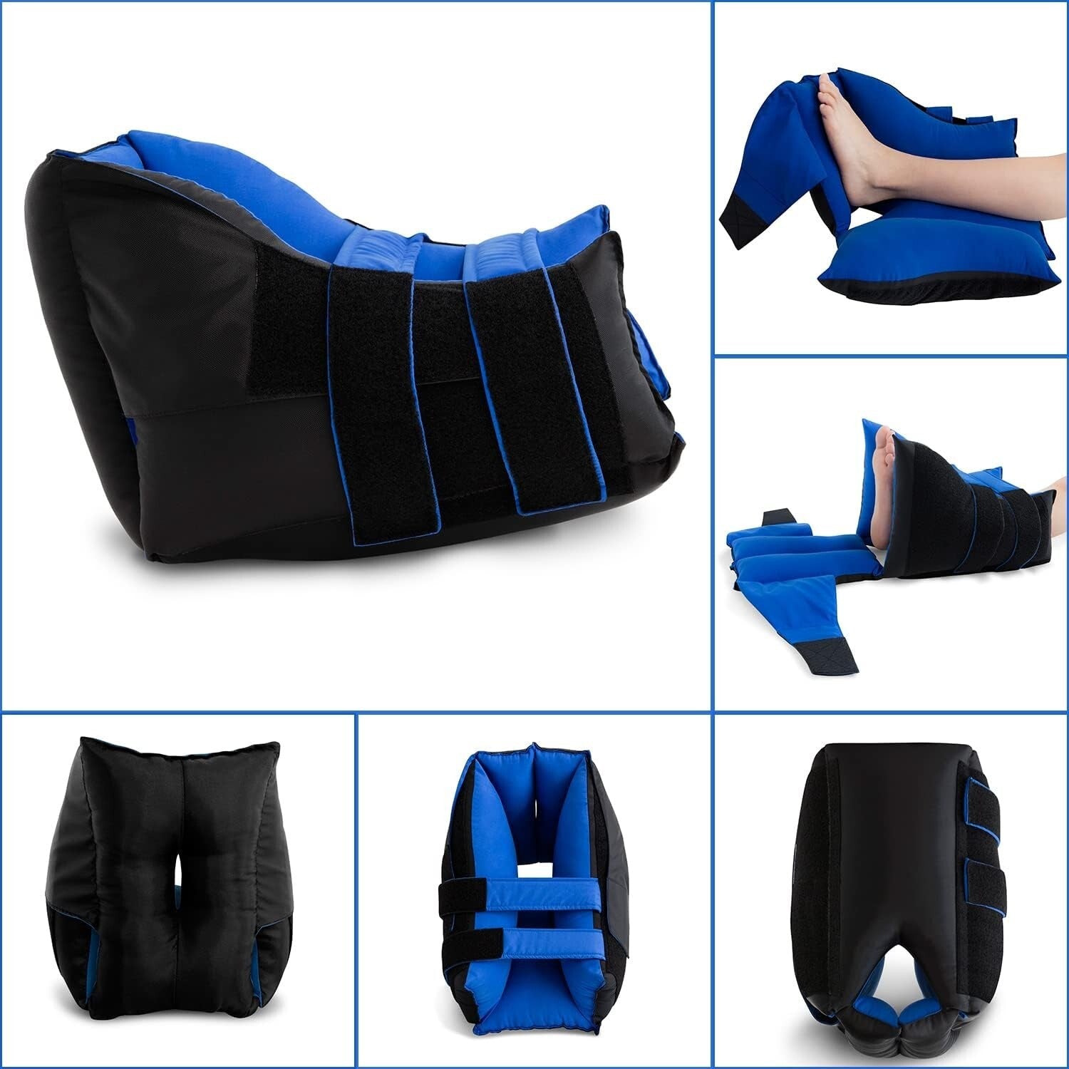 Breathable and Water-Resistant Heel Protectors with Adjustable Wedge for Comfort