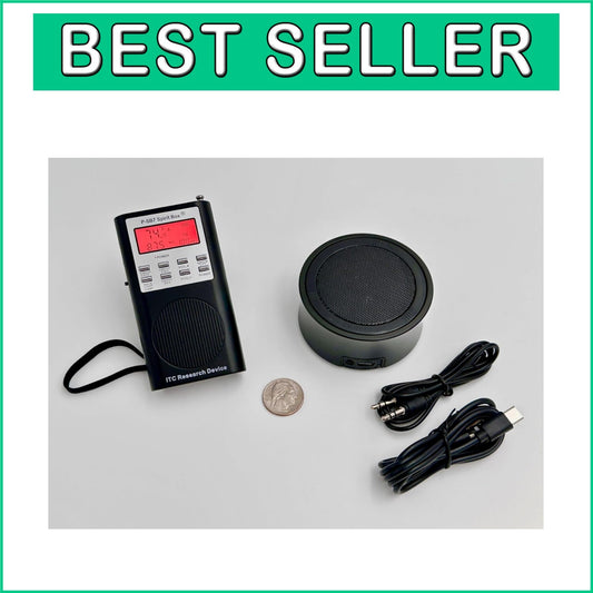 Dynamic P-SB7 Spirit Box & Orbital Bluetooth Speaker Combo: 2.1 Sound Power