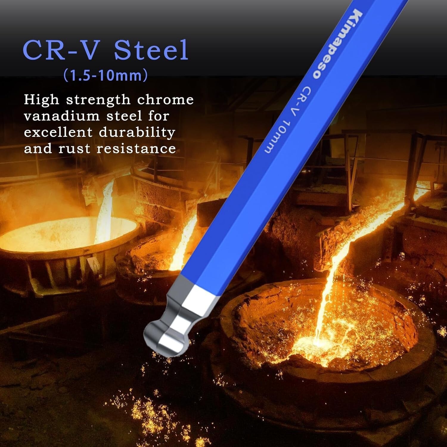 Durable and Organized 27 PCS Allen Wrench Set - Chrome Vanadium Steel Excellence