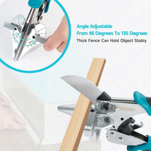 Load image into Gallery viewer, O’Shine Ratchet Miter Shears - Precision Multi-Angle Cutting Tool for Crafts