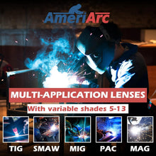 Load image into Gallery viewer, Lightweight Auto Darkening Welding Lens 2x4 - Optimal Eye Protection &amp; Comfort