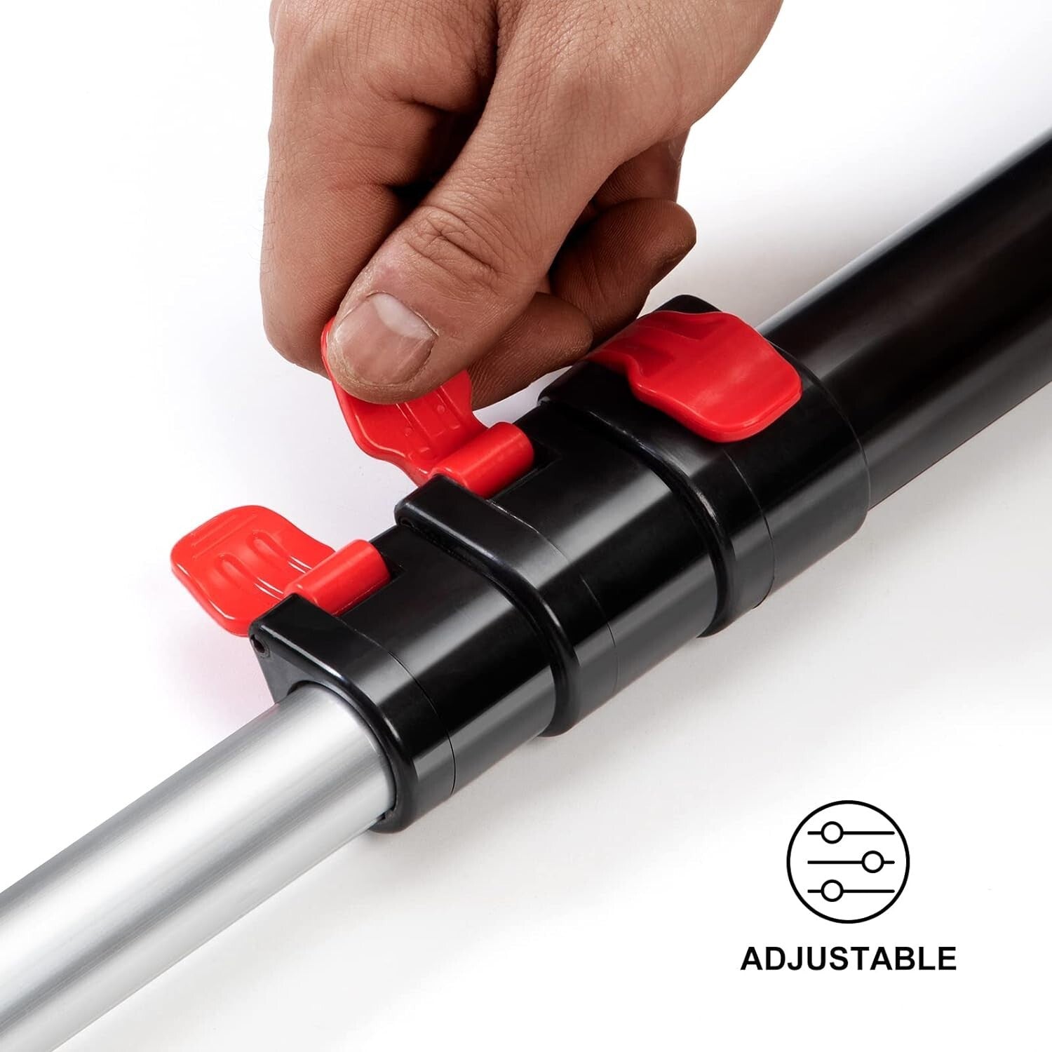 30-Foot High Reach Dusting Kit with Telescopic Pole - Indoor & Outdoor Cleaning