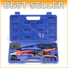 Load image into Gallery viewer, Ergonomic Solar Tool Set: Crimper, Cutter, and Stripper for DIY Installations
