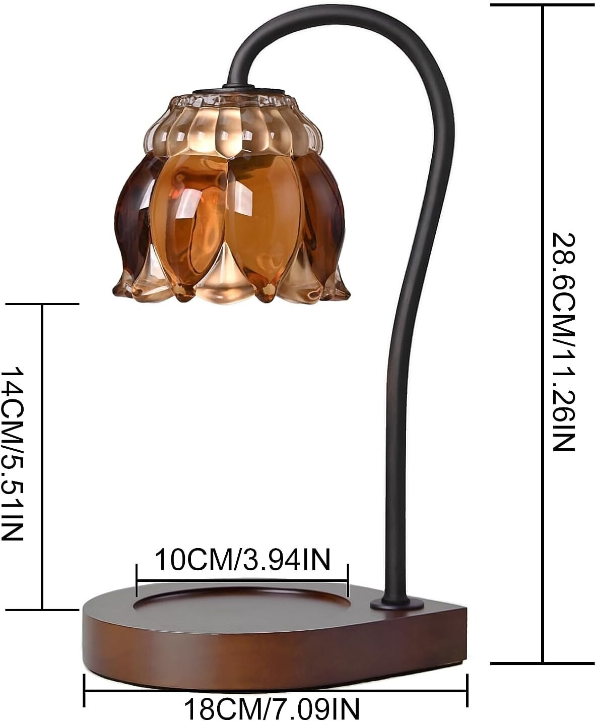 Elegant Candle Lamp with Adjustable Brightness and Timer - Home Decor Essential