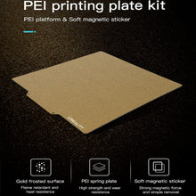 Load image into Gallery viewer, Ender 5 Plus PEI Print Bed Kit - Frosted Surface &amp; Magnetic Steel Platform