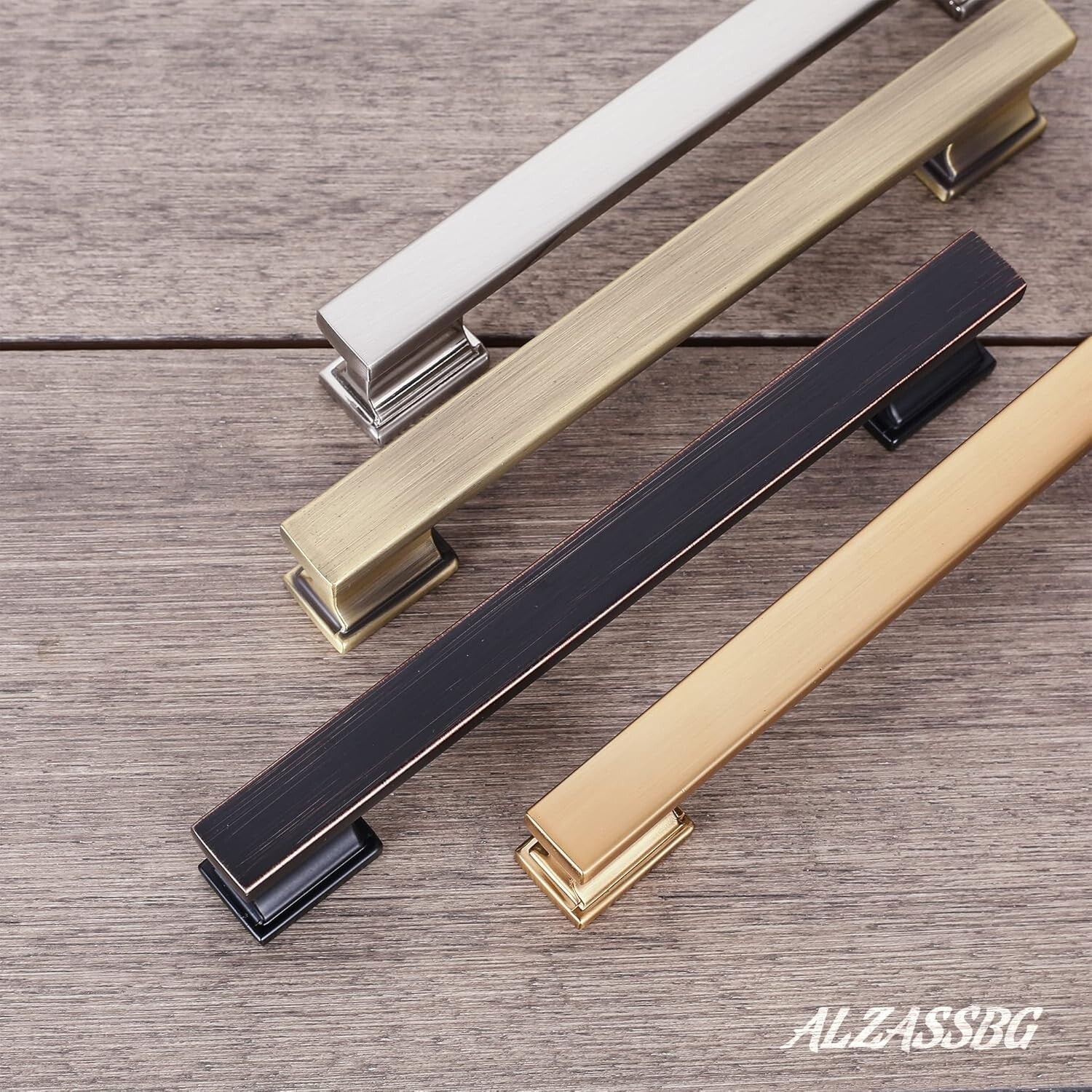 Sophisticated 10 Pack Antique Brass Cabinet Handles with Easy Install Feature