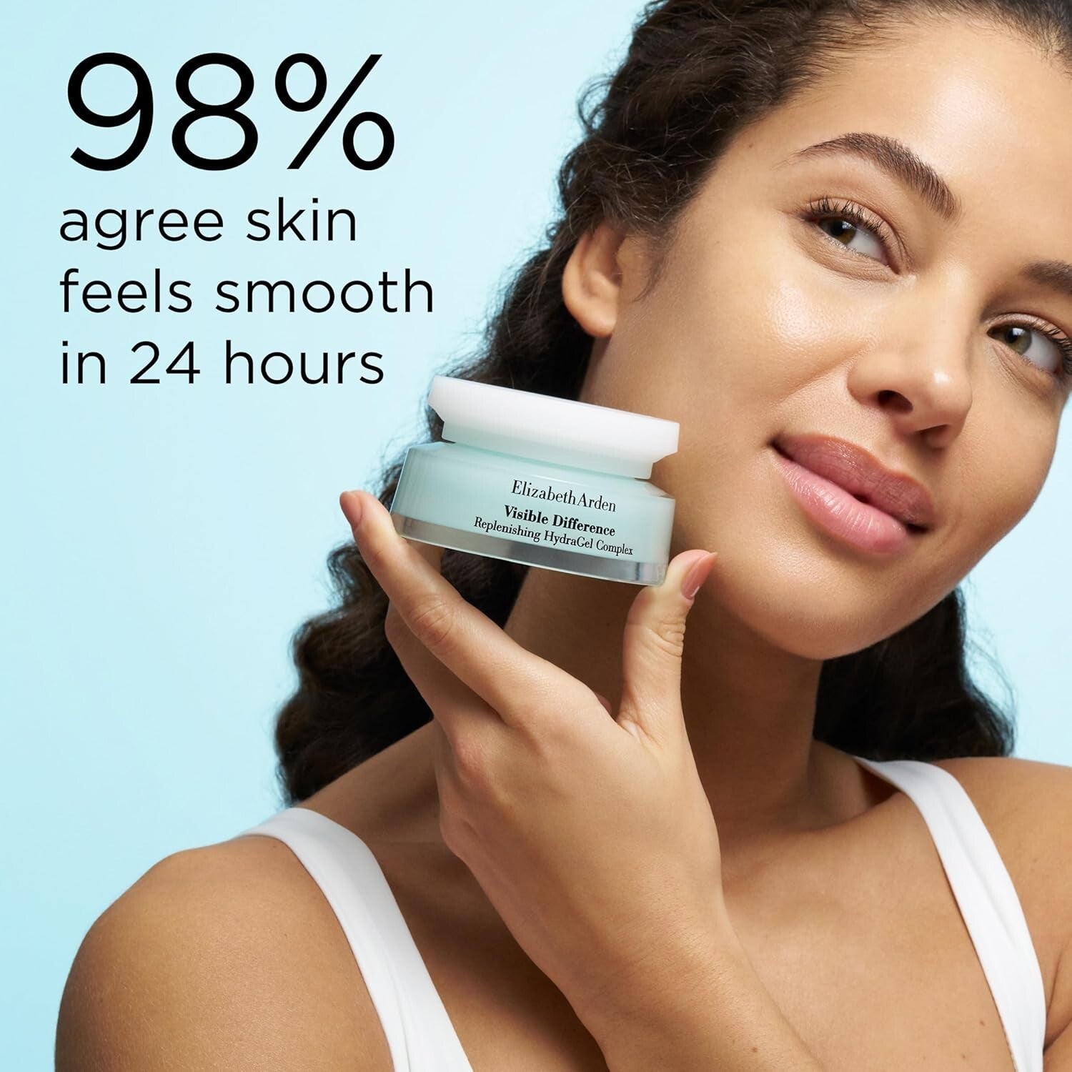 Oil-Free Daily Face Moisturizer - HydraGel Complex for Glowing Skin, 2.5 Oz