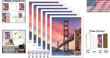 Load image into Gallery viewer, Versatile 14x18 Collage Picture Frames - Durable &amp; Lightweight White Set
