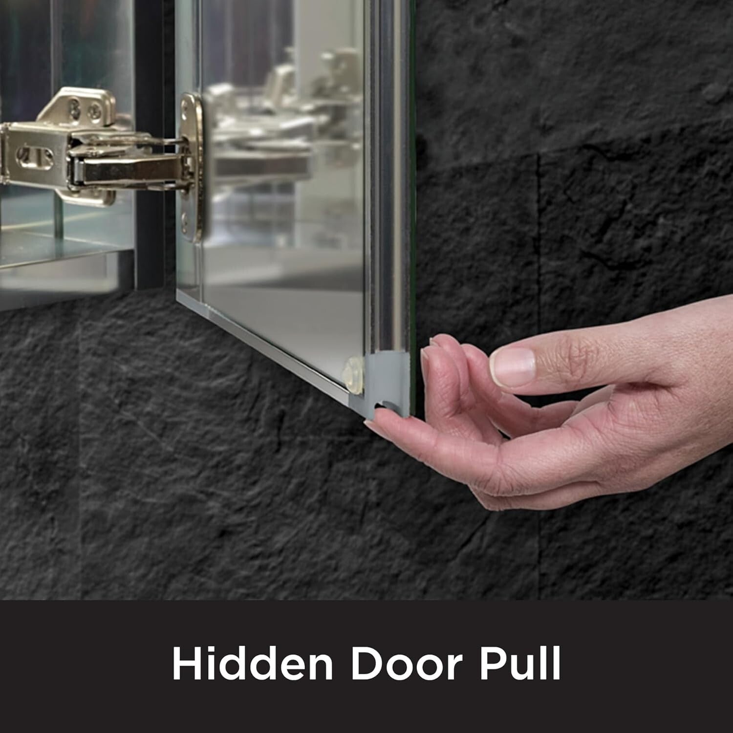 Elegant 20" x 26" Aluminum Medicine Cabinet with Soft Close Door & Mirror Finish