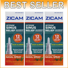 Load image into Gallery viewer, Intense Sinus Relief Pump - Cooling Aromatherapy &amp; Eucalyptus Trio 0.5 fl oz