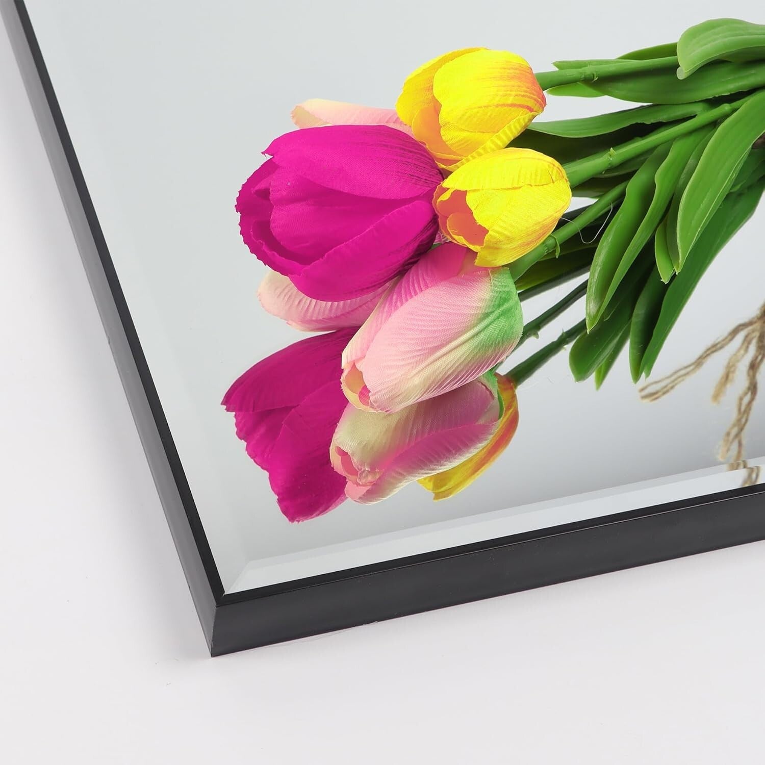 Elegant 14x48 Inch Full-Length Wall Mounted Mirror for Bedroom & Bathroom Decor