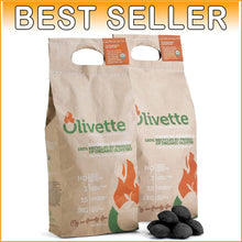 Load image into Gallery viewer, USDA Organic Charcoal Briquettes - Smoke-Free &amp; Eco-Friendly 2-Pack, 6.6 lb Each