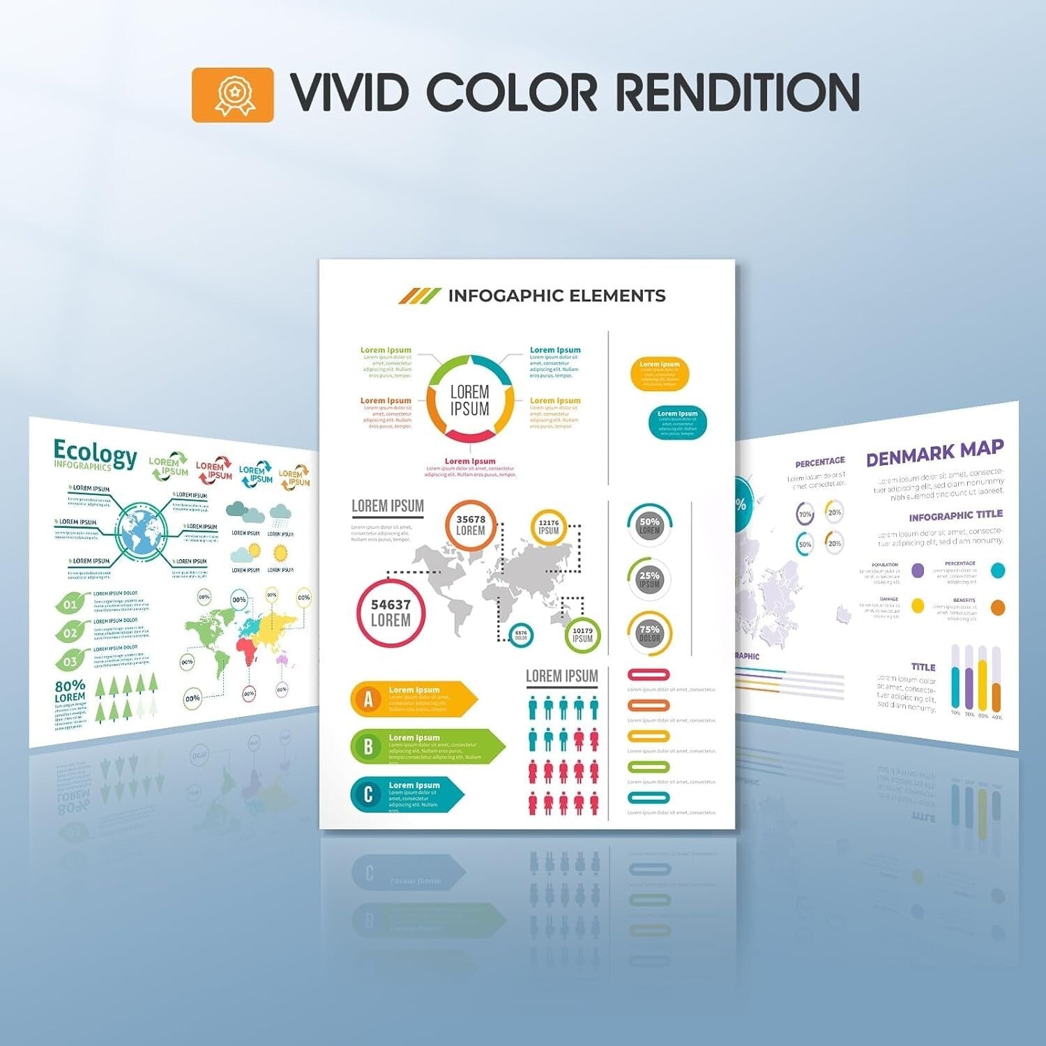 Xerox Compatible 4-Pack High Capacity Toner Cartridges for Phaser 6510/6515