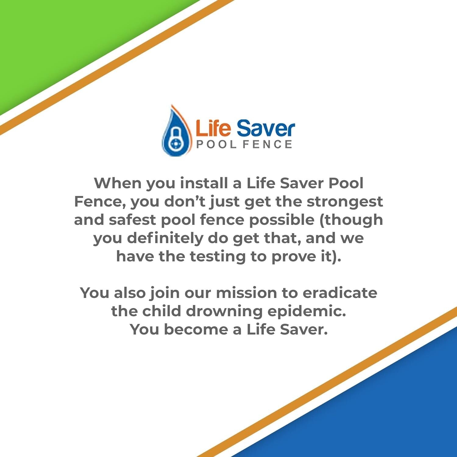 4' Height Mesh Pool Fence DIY Kit - Sturdy Black Safety Solution by Life Saver