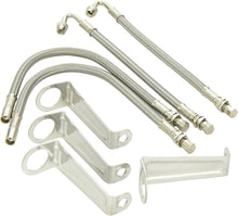Load image into Gallery viewer, Universal Fit Tire Inflation Kit with Stainless Valve Extensions - Easy Inflate