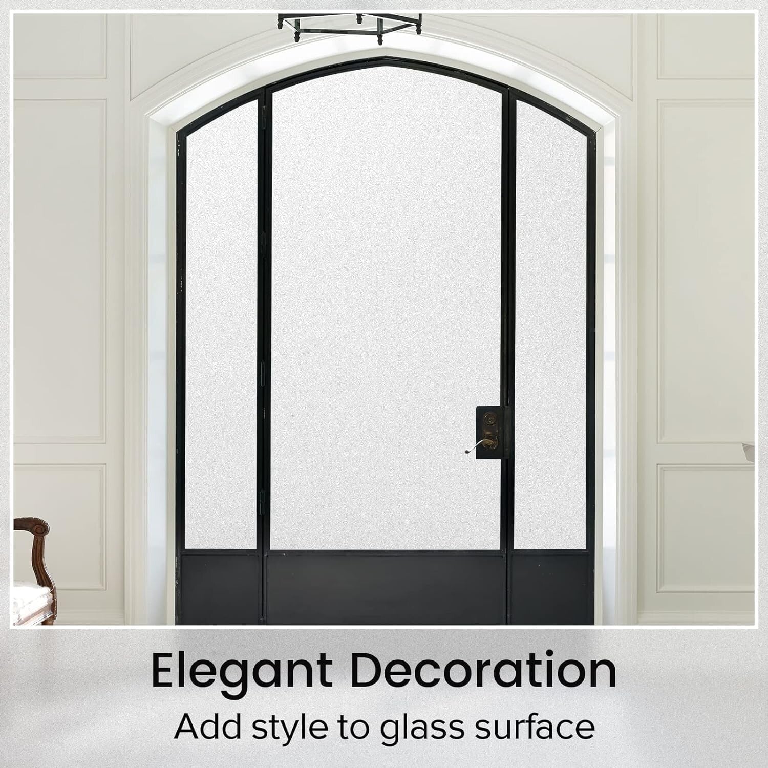 Static Cling Matte White Window Film - 99% UV Protection & Easy Application