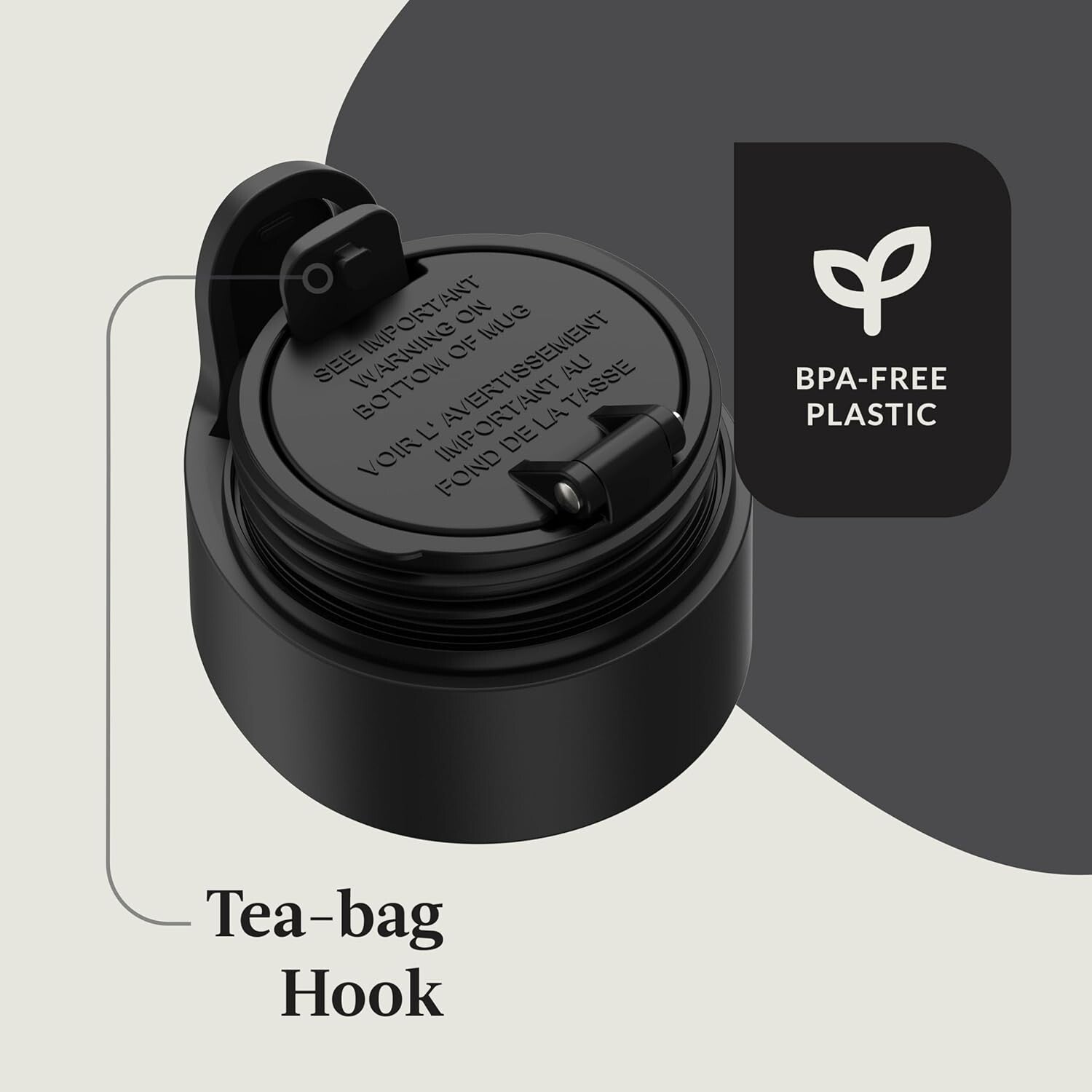 West Loop 3.0 Thermalock Travel Mug - 24oz Spill-Proof & Insulated, Matte Black