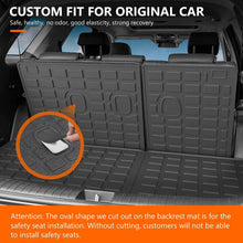 Load image into Gallery viewer, Custom TPE Cargo Mats for 2020-2025 Hyundai Palisade - Perfect Fit &amp; Durability