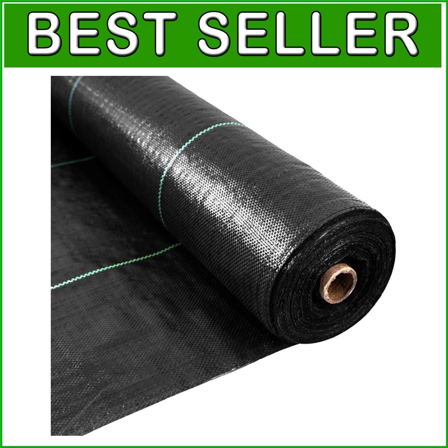 Durable Weed Barrier Fabric 3.2oz | 4ft x 300ft Large Size for Landscaping