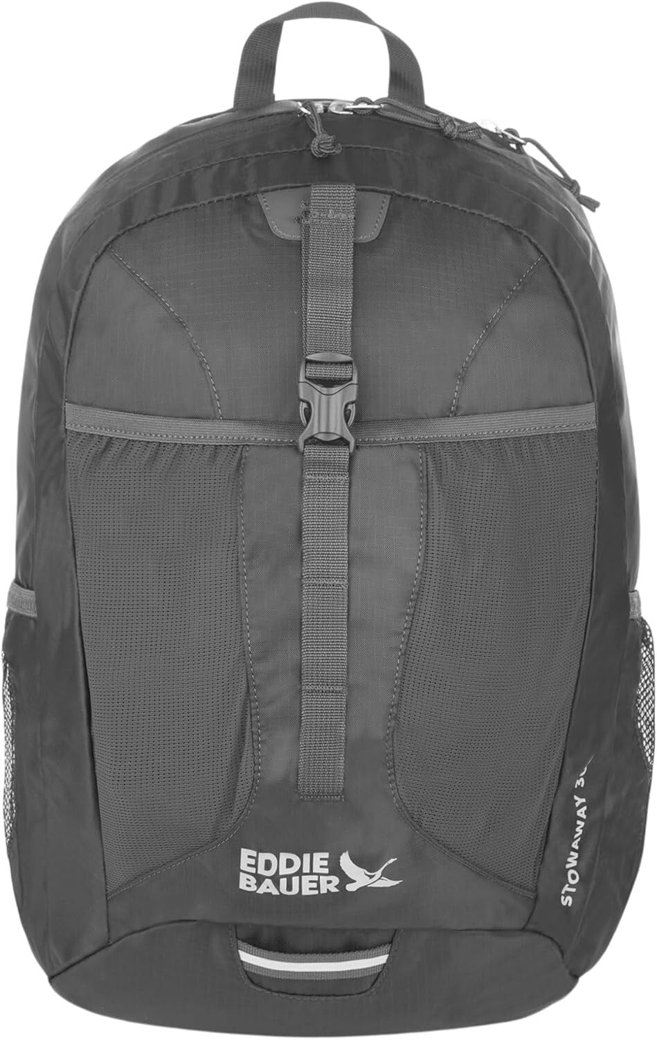 Durable Ripstop Polyester Packable Backpack with Laptop Sleeve - 30L Capacity