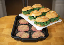 Load image into Gallery viewer, Dishwasher Safe BBQ Prep Cutting Board with Tray - Versatile &amp; Lightweight