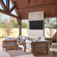 Load image into Gallery viewer, Lightweight Waterproof Outdoor TV Cover for 65-70 Inch TVs - Hook &amp; Loop Closure