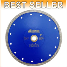 Load image into Gallery viewer, 8-Inch Diamond Saw Blade for Porcelain, Ceramic, Granite &amp; Marble Cutting