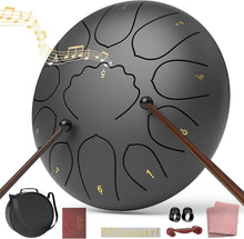 Load image into Gallery viewer, 8-Inch Waterproof Chakra Rain Drum with 11 Notes for Tranquil Outdoor Meditation