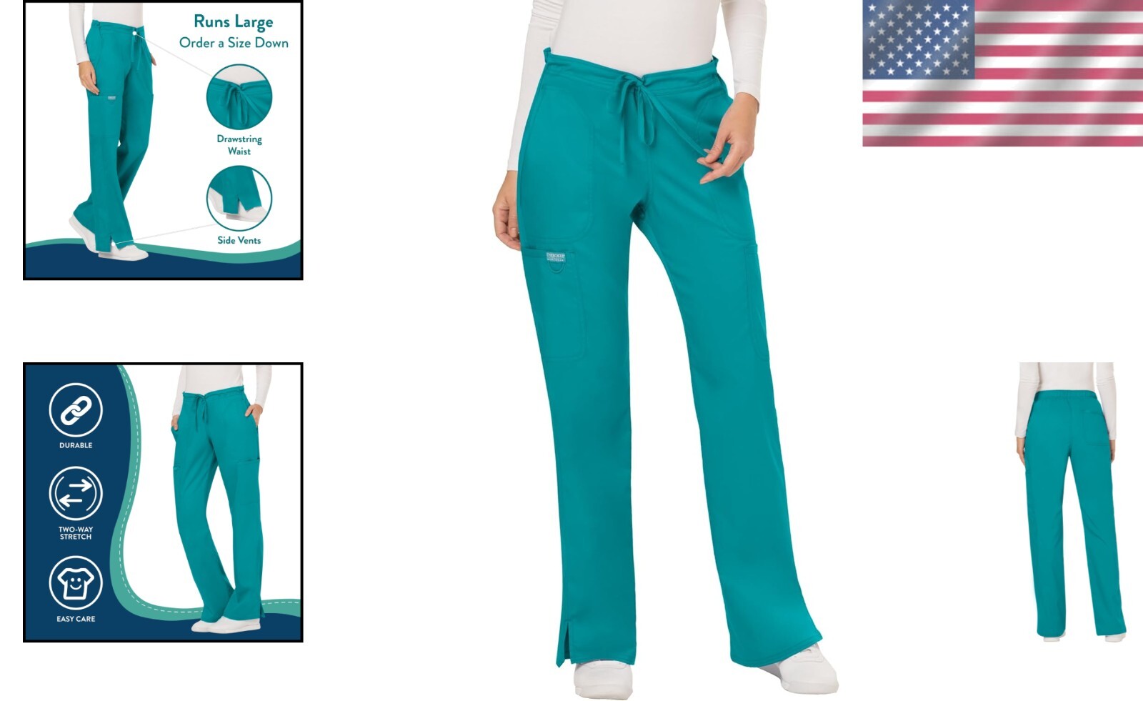 Workwear Revolution Women's Scrubs | Flattering Fit & Durable Fabric Up to 5XL