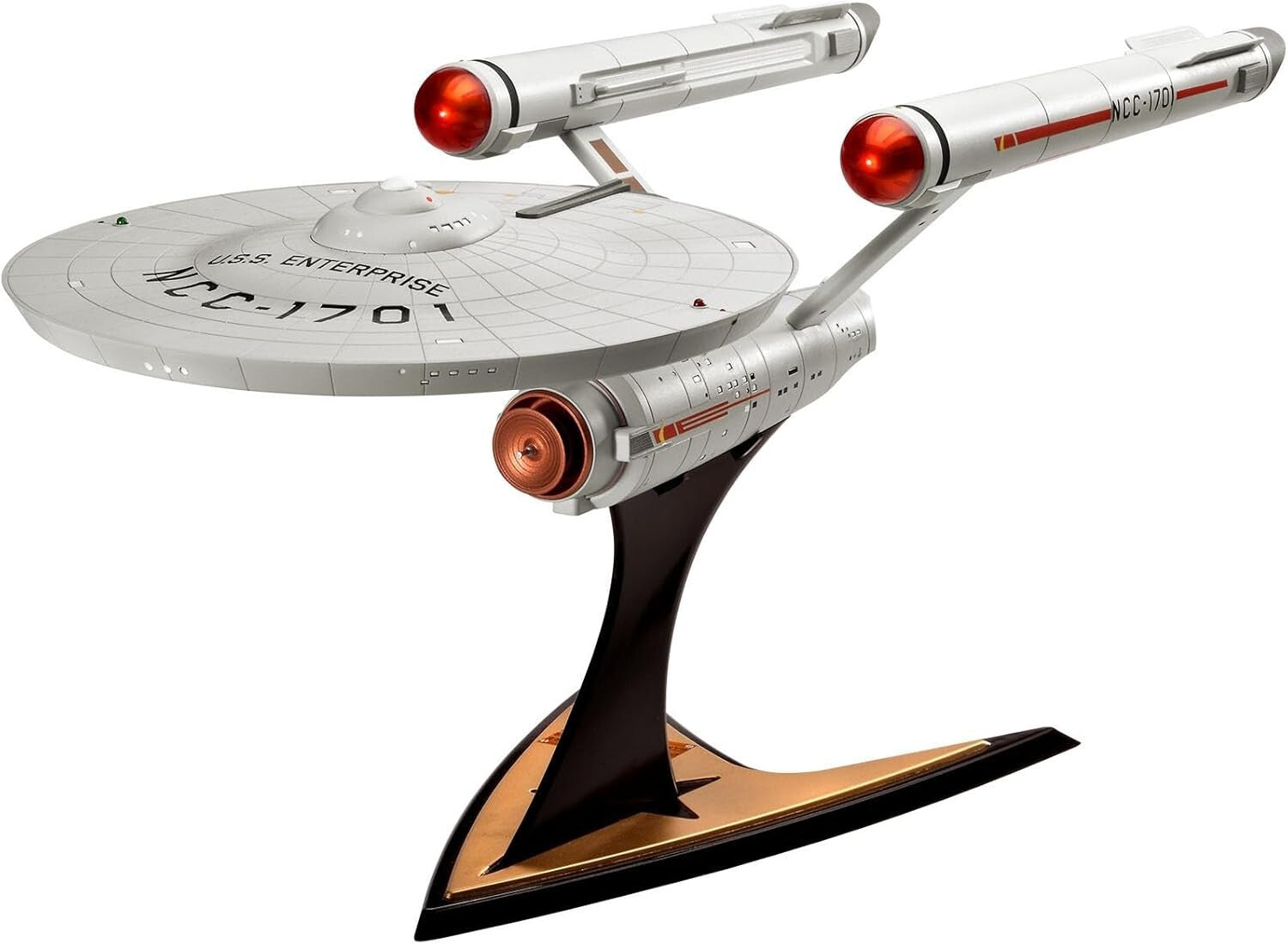 Classic Star Trek Model Kit: U.S.S. Enterprise NCC-1701 - Detailed Assembly Kit