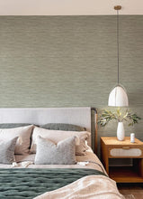 Load image into Gallery viewer, Textural Green Peel and Stick Wallpaper - Ideal for Stylish DIY Transformations