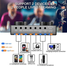 Load image into Gallery viewer, Professional Podcast Equipment Set with Condenser Mic, Sound Card &amp; Accessories
