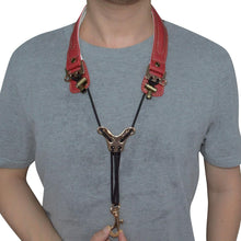 Load image into Gallery viewer, Elegant Leather Saxophone Neck Strap - Ergonomic and Breathable for Alto/Tenor